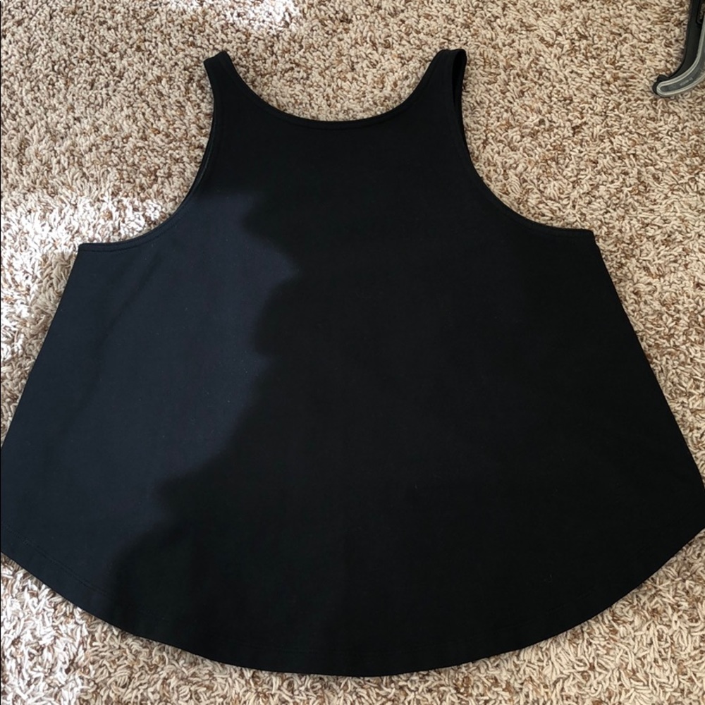 lululemon Blissed Out high low tank black